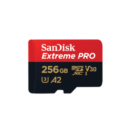 256 GB microSD card used for expandable onboard storage in Subnero Gen4x acoustic smart modems