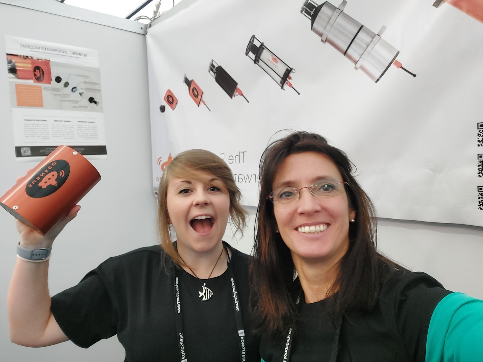 Subnero team at Ocean Business 2021 exhibition in Southampton